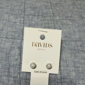 David's Bridal Cubic Zirconia Earrings